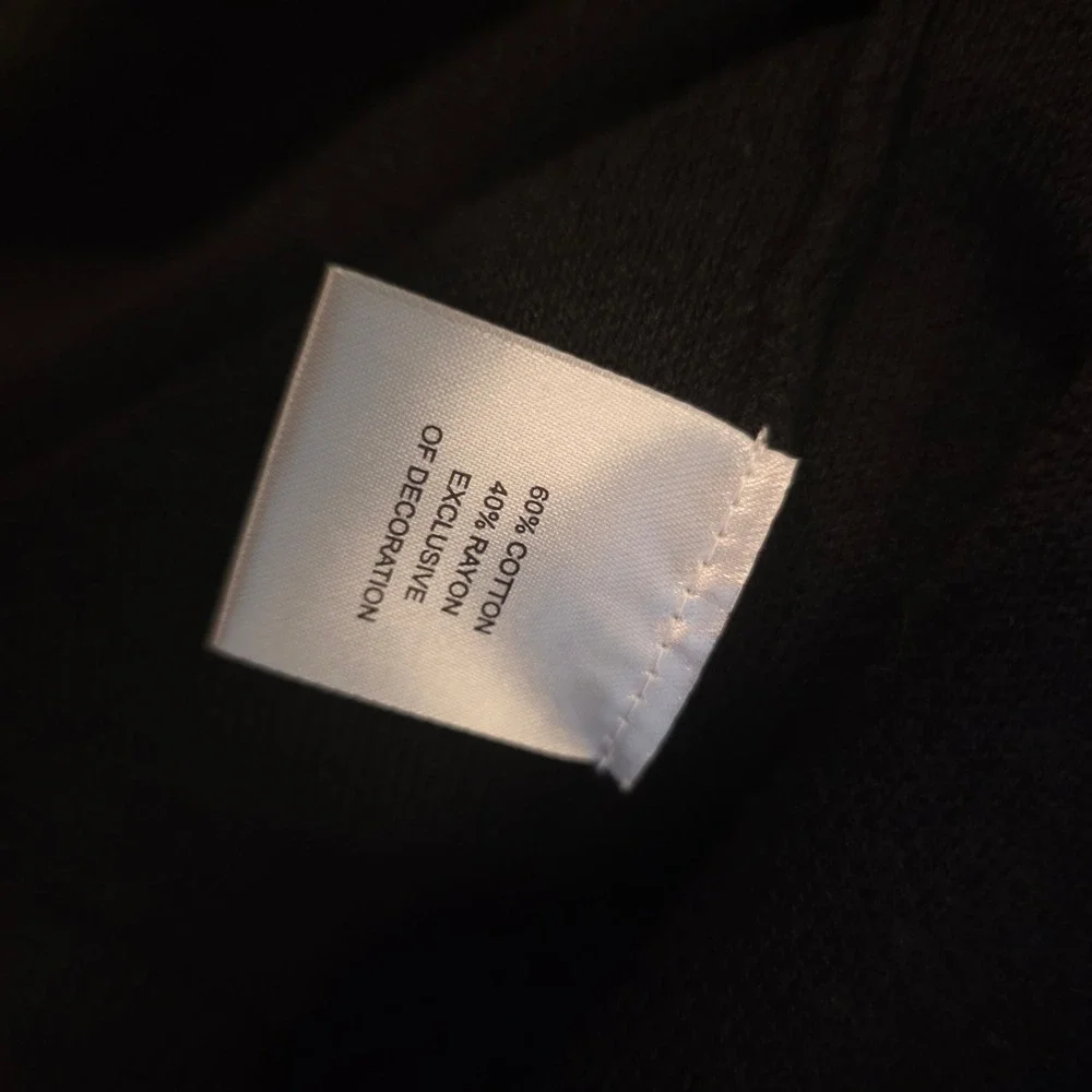 Tailorbyrd Full Zip Cardigan Men M Black Mock Neck Cotton Rayon Knit Sweater